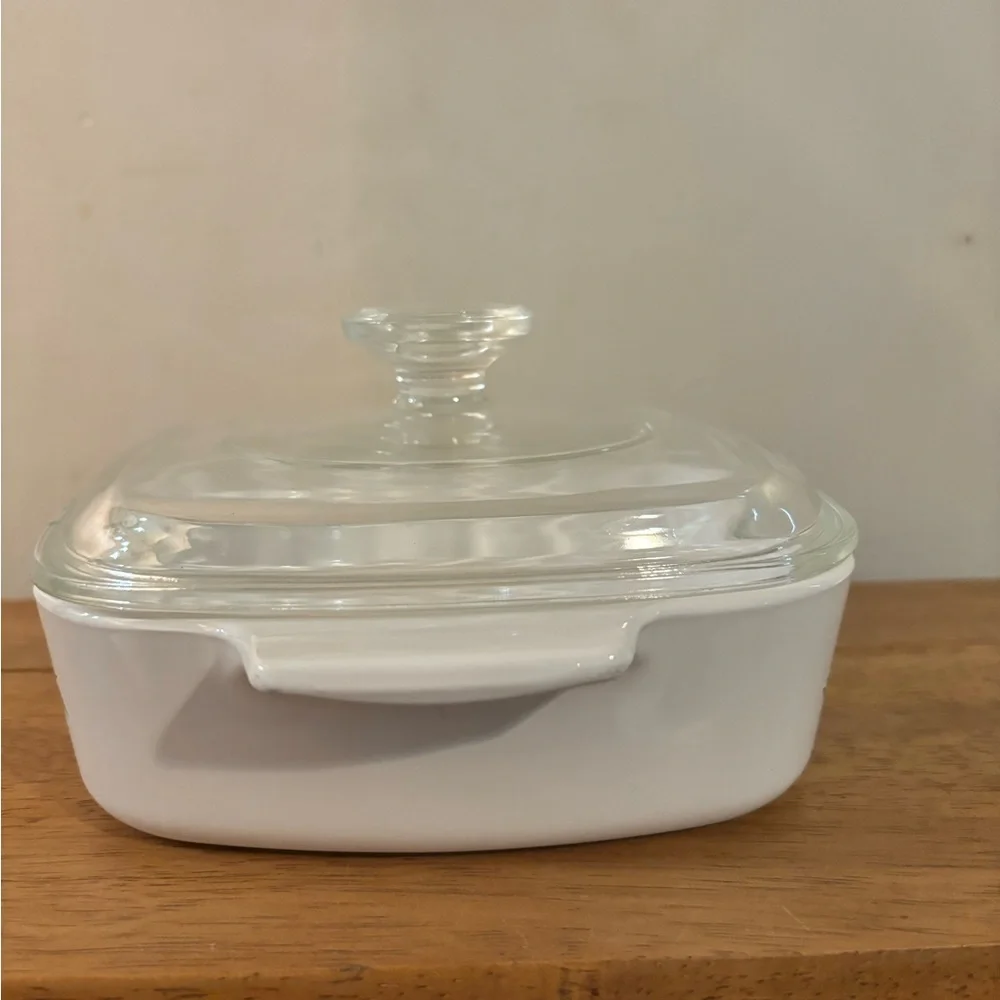 Corning Ware Spice of Life L'Echalote 1 quart casserole dish with glass lid